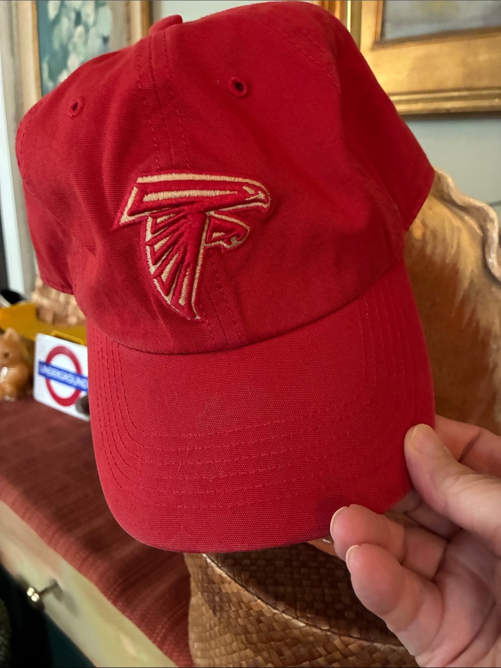 Atlanta Falcons Clean Up adjustable hat
